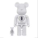 Bearbrick ROBERT INDIANA x fragmentdesign White 400% & 100% Be@rbrick 2024 Limited